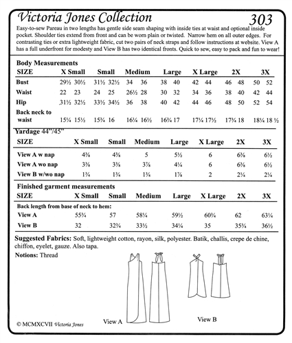 Pattern-Pareau Sarong Dress