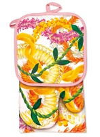 3 PC KITCHEN TOWEL SET - LEIS OF ALOHA