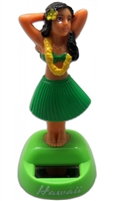 SOLAR POWERED HULA GIRL DASHBOARD DOLL