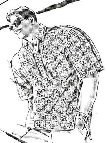 pullover aloha shirt