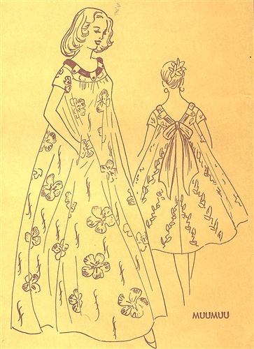 Long muumuu hot sale dress patterns