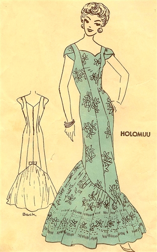 Hawaiian dress patterns hotsell