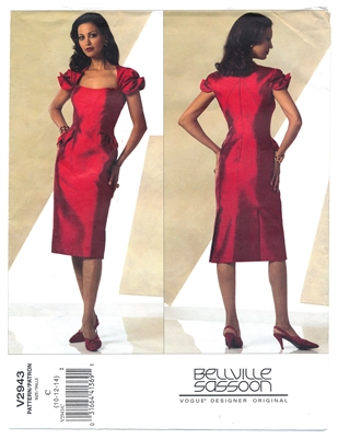 UNCUT VOGUE PATTERN V2943 - SIZES 10-12-14