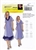 UNCUT BUTTERICK MUUMUU PATTERN 5337 - SIZES XS, S, M, L, XL