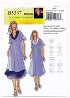 UNCUT BUTTERICK MUUMUU PATTERN 5337 - SIZES XS, S, M, L, XL