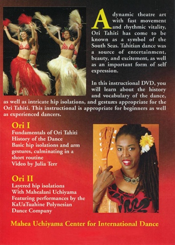 ORI: THE DANCE OF TAHITI LESSONS 1 u0026 2 DVD