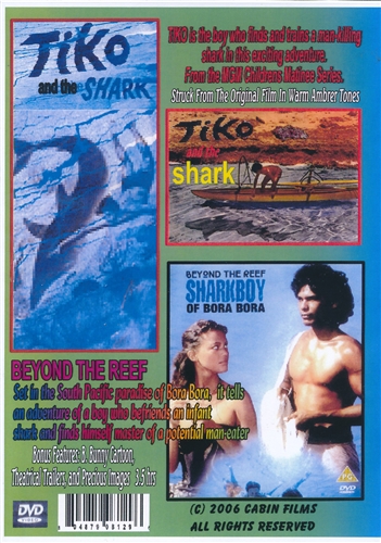 TIKO AND THE SHARK BEYOND THE REEF DVD Double Feature MOVIE