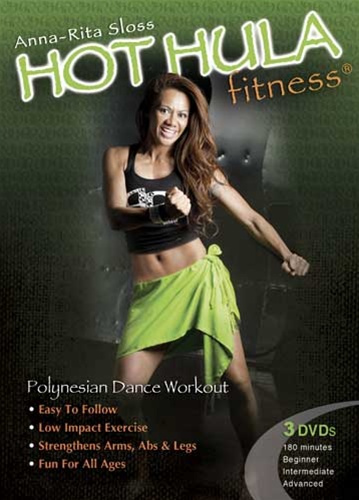 HOT HULA FITNESS 3 DVD SET