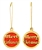 NEW ZEALAND 2-SIDED BAMBOO MERI KIRIHIMETE ORNAMENT