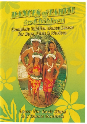 DANCES OF TAHITI FOR CHILDREN DVD - SLIGHTLY DAMAGED